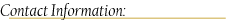 Contact Information